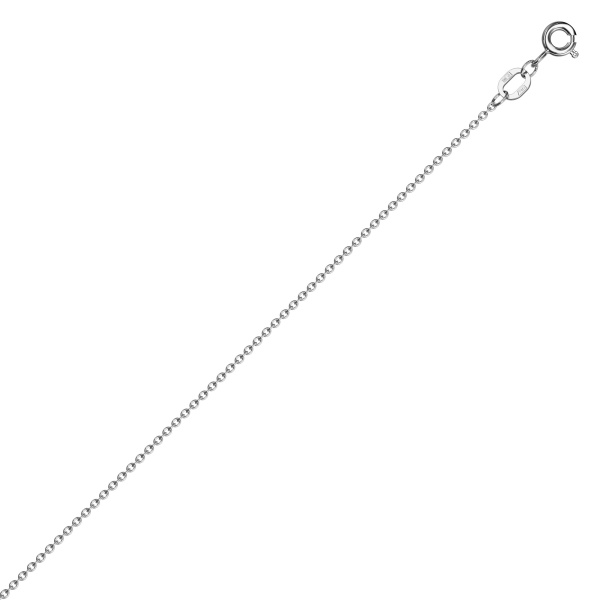 Цепь из белого золота 585, плетение «Якорь»